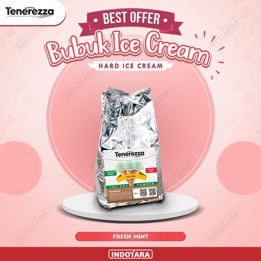 Bubuk Es Krim Hard Tenerezza - ORIGINAL FLAVOURS - 1.1kg Pilihan Rasa