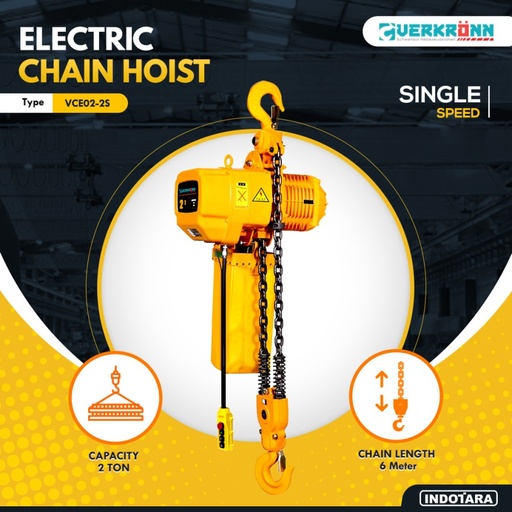 Electric Chain Hoist Verkronn VCE02-2S