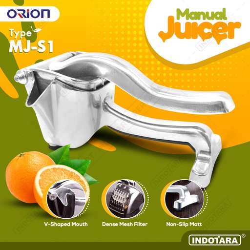 ALAT PERAS JERUK LEMON STAINLESS STEEL - Orion MJ-S1