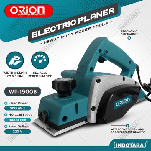 Mesin Serut Kayu Elektrik/Electric Wood Planer Machine Orion WP-1900B