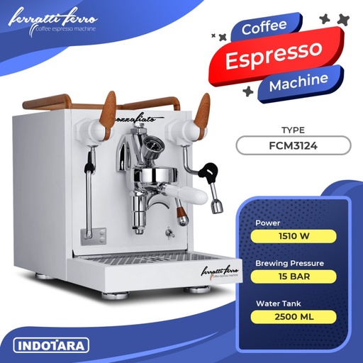 Mesin Kopi Espresso / Espresso Machine Ferratti Ferro FCM-3124