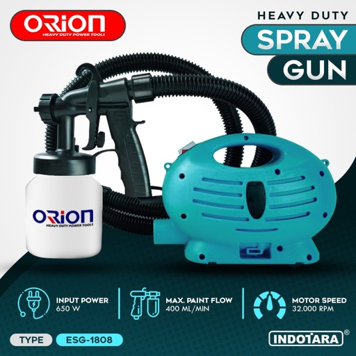 Alat Semprotan Cat Spray Gun Air Dust Orion ESG-1808