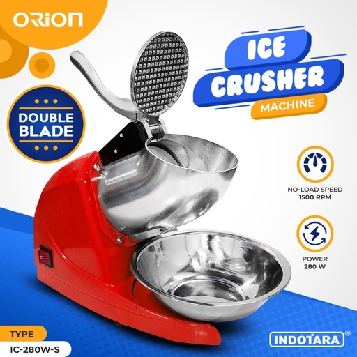 Ice Crusher Mesin Gilingan Es Mesin Es Serut IC-280W-S - Orion