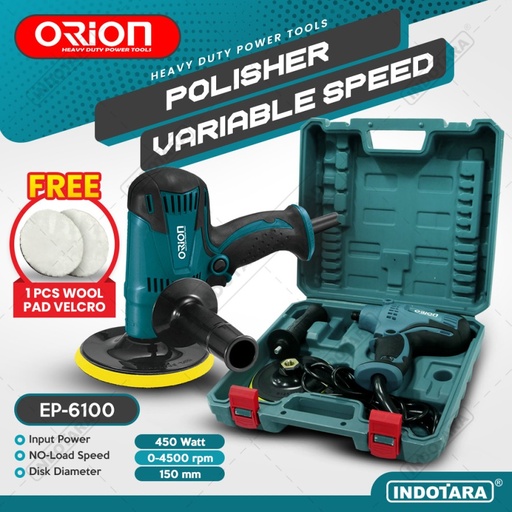 Polisher Machine / Mesin Polisher / Mesin Poles Orion EP-6100