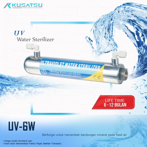 Lampu UV Water Sterilizer ( UV 6W ) - Kusatsu