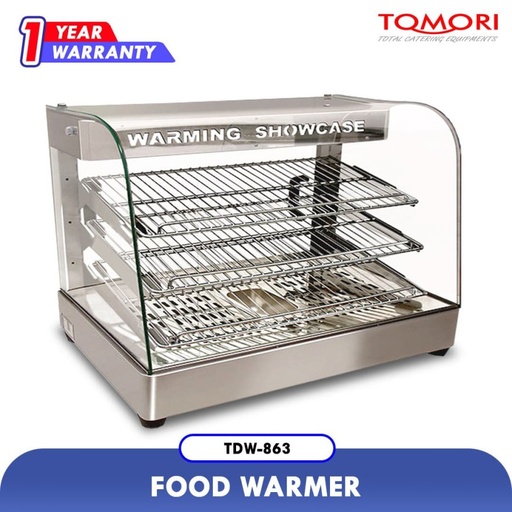 Mesin Penghangat Makanan / Food Display Warmer TDW863