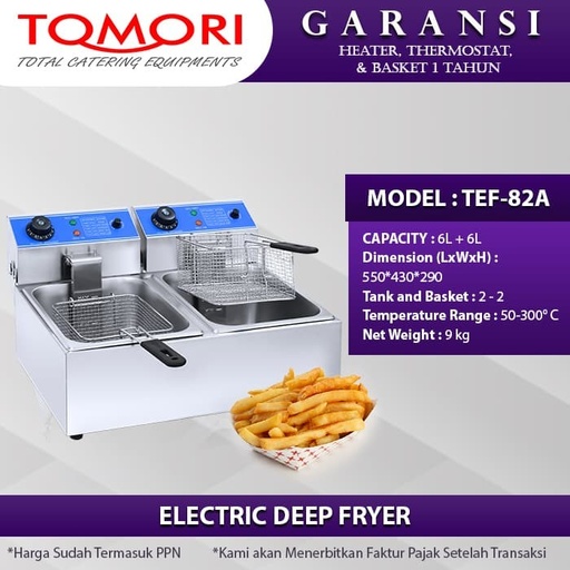 TOMORI Electric Deep Fryer TEF-82A