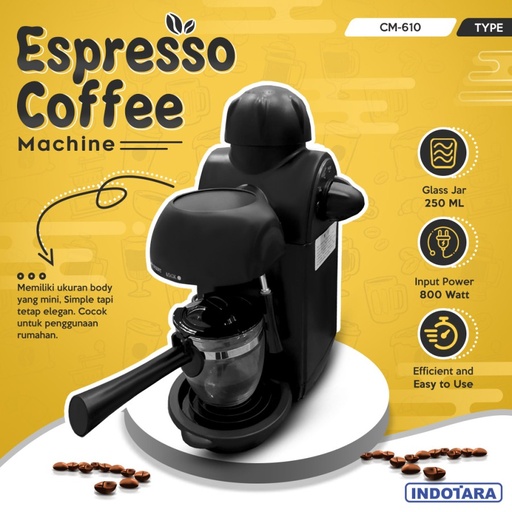 Mesin Kopi Espresso / Espresso Machine CM-610