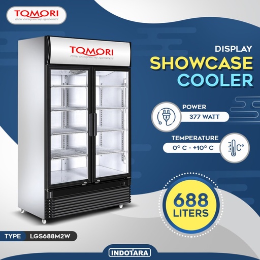 Tomori Display/Showcase Cooler LGS688M2W