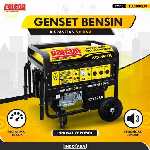 Genset Bensin Falcon 5 Kva