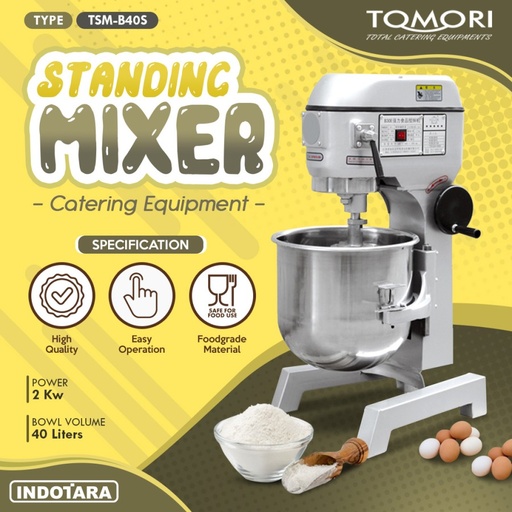 TOMORI Stand Mixer / Mixer Roti TSMB40S