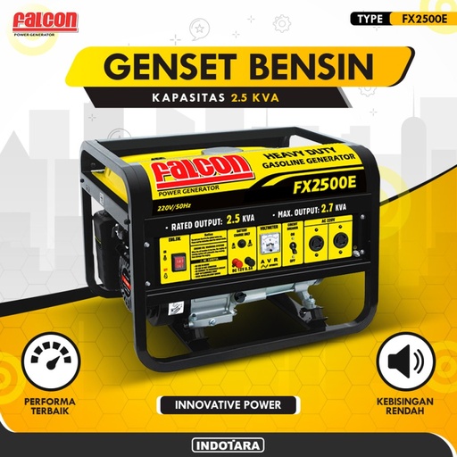 Genset Bensin Falcon 2.5 Kva