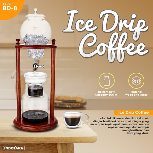 Ice Drip Coffee Maker Gater 600ML - BD8