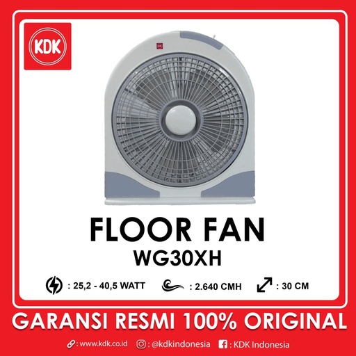 KDK WG30X – Box Fan 12 inch