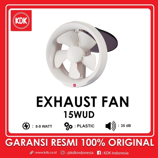 KDK 15WUD – Exhaust Fan Dinding 6 inch