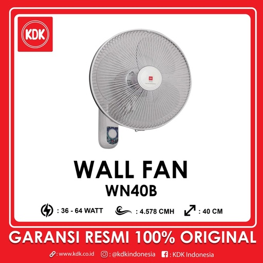 KDK WN40B – Wall Fan 16 inch