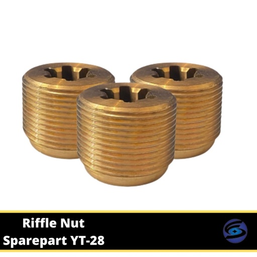 SPAREPART ROCK DRILL YT28 SUKU CADANG YT28 RIFFLE NUT