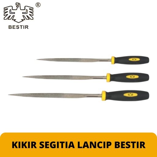 Kikir Segitiga Lancip BESTIR / Triangular File BESTIR