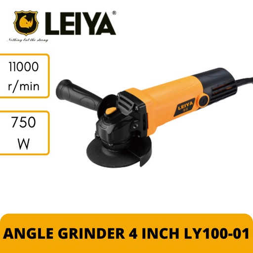 Mesin Gerinda Tangan 4 Inch Angle Grinder 100mm LEIYA 100-01