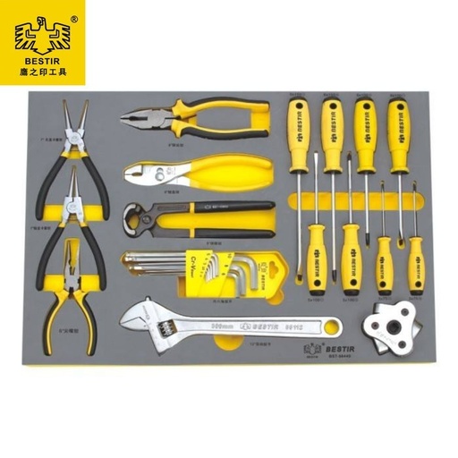 Master Tool Trolley Set Tray Set Customize 25Pcs BESTIR