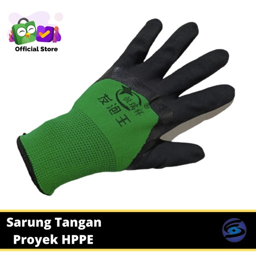 Sarung Tangan Kerja Proyek Tukang Bangunan Anti Slip Safety Glove