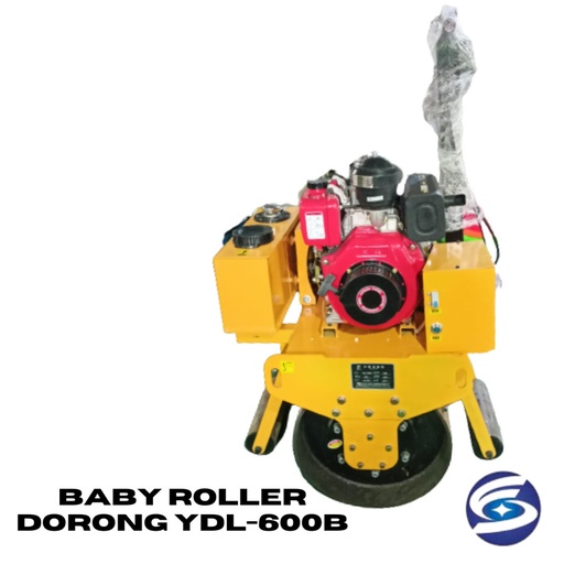 BABY ROLLER DORONG 1 DRUM MESIN PEMADAT ASPAL TANAH YDL-600B