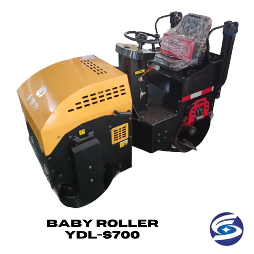 MESIN BABY ROLLER DOUBLE DRUM PEMADAT ASPAL TANAH YDL-S700