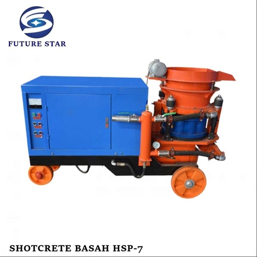 Mesin Shotcrete Basah / Mesin Semprot Semen