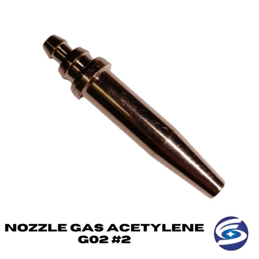 Nozzle Gas Acetylene G02 #2 / Cutting Tip Gas Acetylene