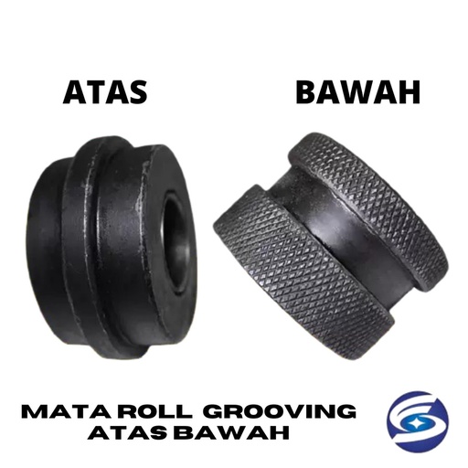 Mata Roll Mesin Grooving Pipa Atas Bawah