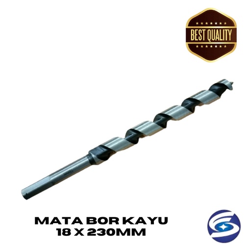 Mata Bor Kayu Panjang 16 x 230mm / Wood Auger Bit High Quality