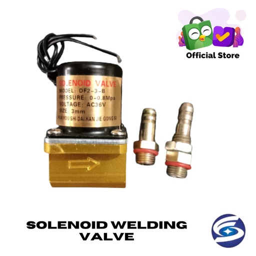 Solenoid Welding Valve / Katup Solenoid Las Argon 24V & 36V