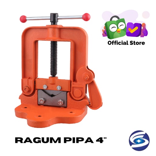 RAGUM PIPA 4" / PENJEPIT PIPA / PIPE VICE 4 INCH