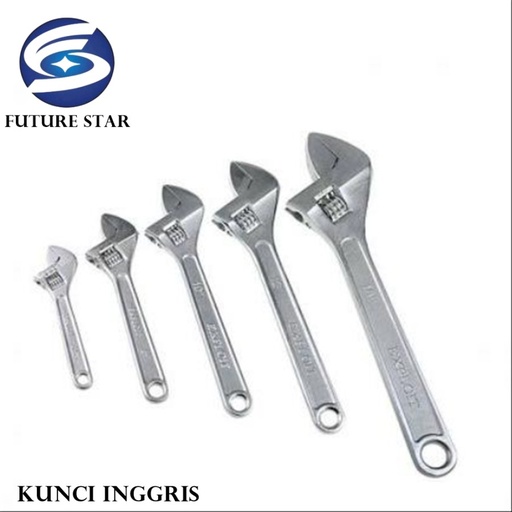 KUNCI INGGRIS Adjustable Wrench Ukuran 8 Inch