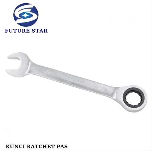 Kunci Pas Ring Rachet 22 - 32mm Import / Kunci Kombinasi Rachet Murah