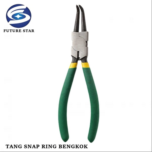 Tang Snap Ring Bengkok Tutup 7 - 8" / SB Retainer Pliers Import Murah