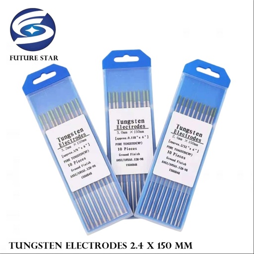 TUNGSTEN ELECTRODES 2.4 X 150 MM / KOTAK