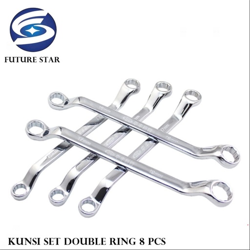 KUNCI DOUBLE RING SET 5.5 - 24 MM IMPORT MURAH