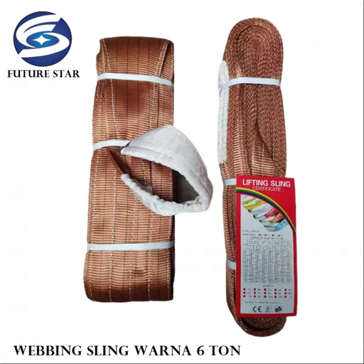 WEBBING SLING 6 TON 10 METER