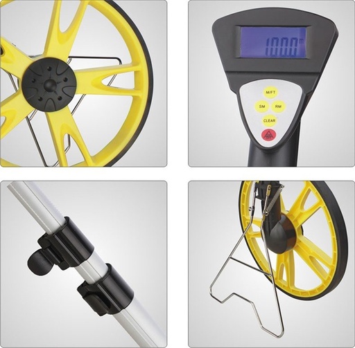 METERAN RODA DORONG DIGITAL DISTANCE MEASURING WHEEL BESTIR 01382