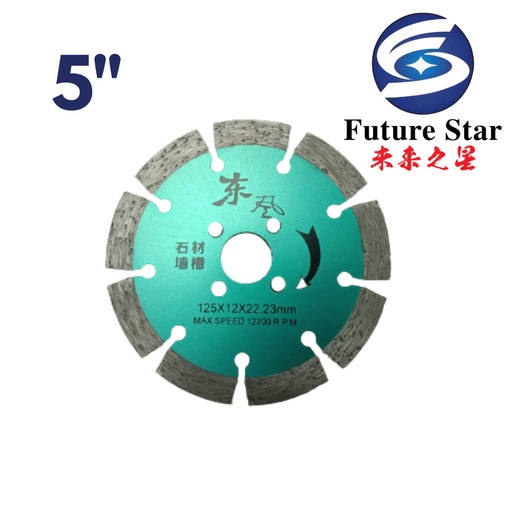 DIAMOND WHEEL MATA PISAU POTONG KERAMIK 5 INCH DONGFENG