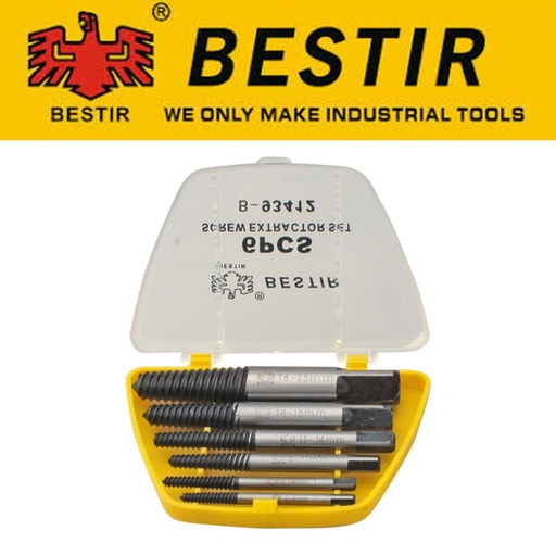 SEKRUP SET ISI 5PCS/SCREW EXTRACTOR SET SET BESTIR-93411