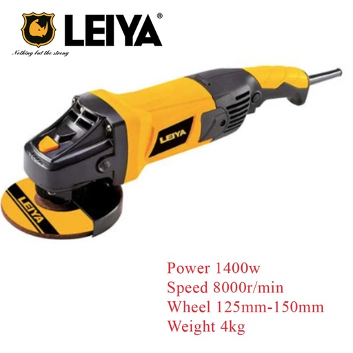 MESIN GERINDA TANGAN/LONG HANDLE ANGLE GRINDER 1400W LEIYA 150-01