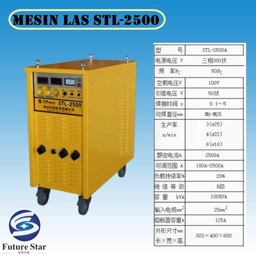 MESIN STUD WELDING / Ac inverter shear stud welder STL-2500