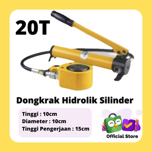 DONGKRAK HIDROLIK PORTABLE 20 TON