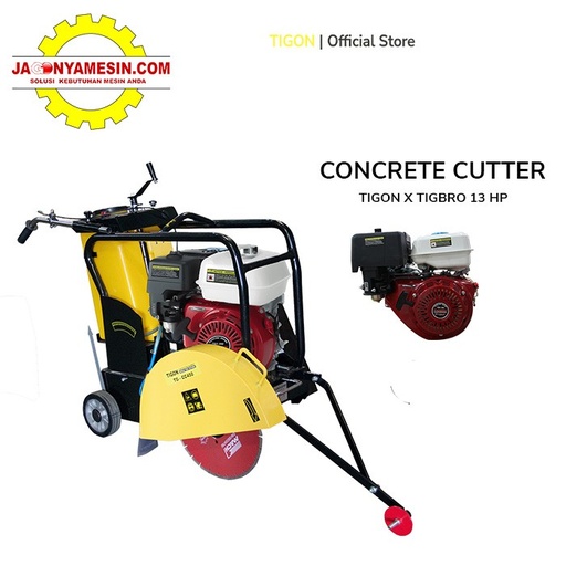 TIGON MESIN CONCRETE CUTTER TG-CC450 NEW INNOVATION TIGBRO 13 HP