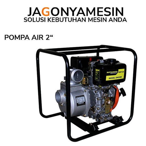 POMPA ALKON / POMPA IRIGASI SOLAR 2 INCH / DIESEL WATER PUMP