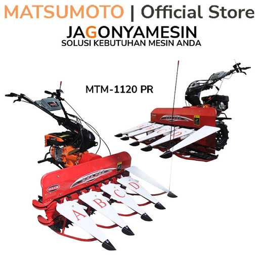 MATSUMOTO TRAKTOR PANEN PADI MTM 1120 PR PADDY REAPER (GARANSI RESMI)