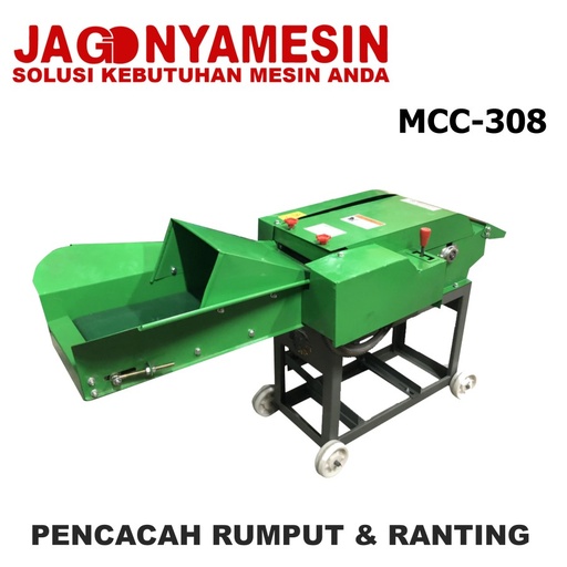 MESIN PENCACAH RUMPUT RANTING MAHKOTA MCC-308 3 TON ( GARANSI RESMI )