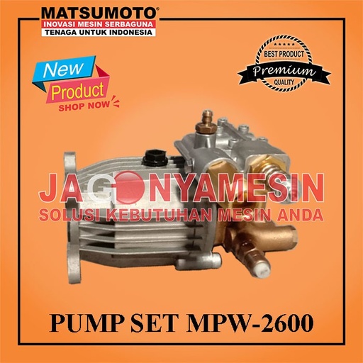 PUMP SET POMPA AIR MESIN STEAM MATSUMOTO MPW 2600 G